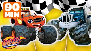 Blazing Race as Crafted Monster Machines! #3 🏁 w/ Blaze & Crusher | Blaze and the Monster Machines by Blaze and the Monster Machines 261,845 views 1 month ago 1 hour, 28 minutes
