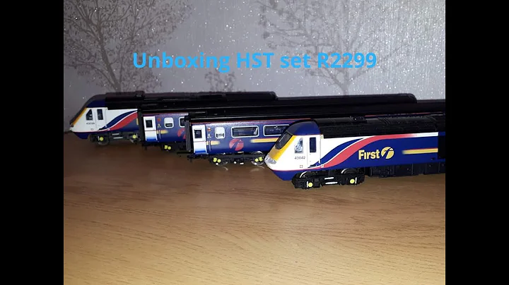 Unboxing Hornby R2299 FGW Intercity 125 HST train pack for Mangley Town OO gauge model railway