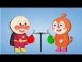 アンパンマン 色を学ぶ アニメ カレーパンマン ばいきんまん メロンパンナちゃん 子供向けアニメ Anpanman toys animation 36