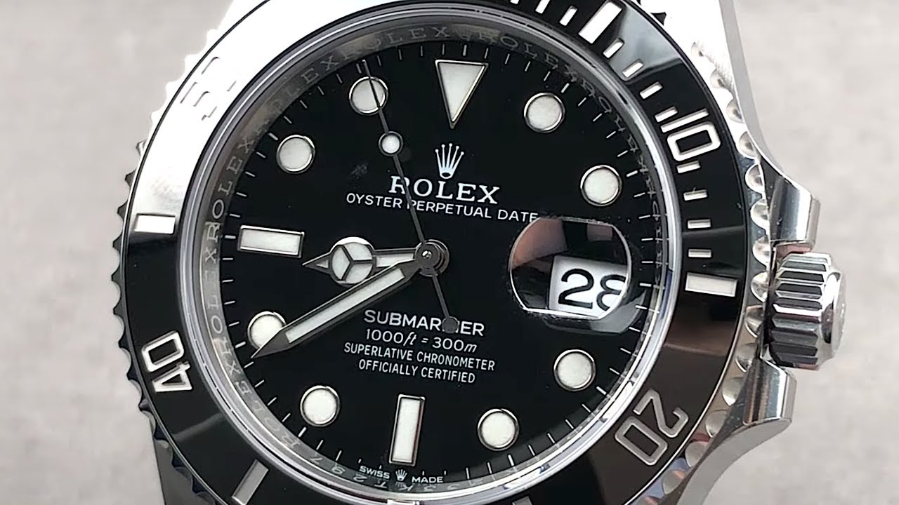 Morgenøvelser Bliv ophidset Mejeriprodukter Rolex Submariner No Date 114060 Rolex Watch Review - YouTube