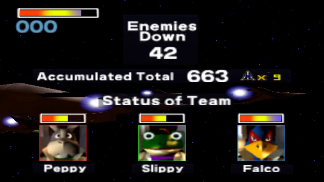 Star Fox 64 with Ace Combat OST   Sector Z