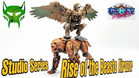 Transformer Studio Series #97 Rise of the Beasts Airazor Review. Hawk riding a Bear?
