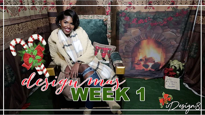 DESIGNMAS WEEK 1 VLOG | Mini Christmas Haul & Charlotte Christmas Village | iDESIGN8