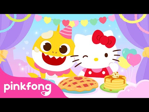 Baby Shark x Hello Kitty | My Best Friend! | Baby Shark Collaboration | Pinkfong Songs for Children