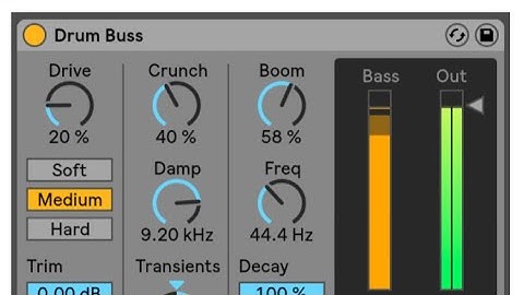 Ableton Live 10 - Drum Buss