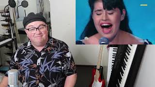 Reaction to Diana Ankudinova Диана Анкудинова singing Can&#39;t Help Falling in Love With You live