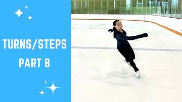 Master On-Ice Warm Up: Mohawk, Power Pull, Three-Turn, Bracket, Counter, Rocker, Choctaw and Twizzle