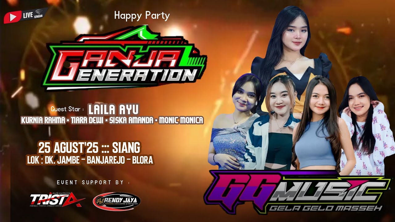 🔴STREAM GG MUSIC  / HUT RI KE 80 