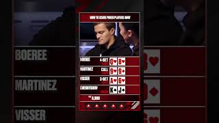How To Scare Poker Players Away?!!