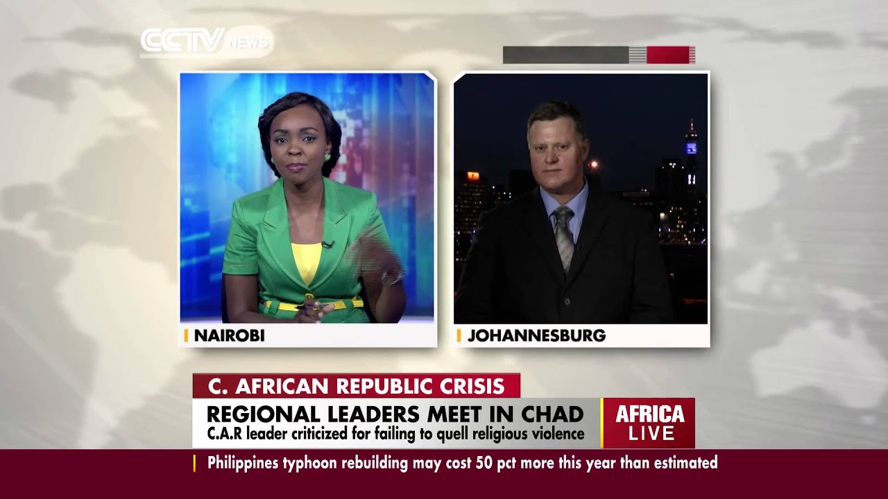Andre Roux interview on the Chad meeting & C.A.R crisis - YouTube