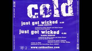 Cold - Just Got Wicked Guitar only