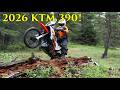 Testing the 2026 KTM 390 Adventure in Deep Backcountry Woods!