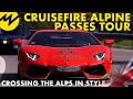 Cruisefire alpine passes tour  motorvision international