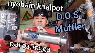 Review / tes sound Knalpot D.O.S muffler purbalingga | CANDY SPEED 99