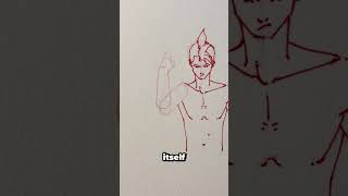 How to draw bending arm || Jmarron