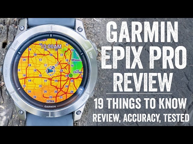 Garmin Epix In-Depth Review