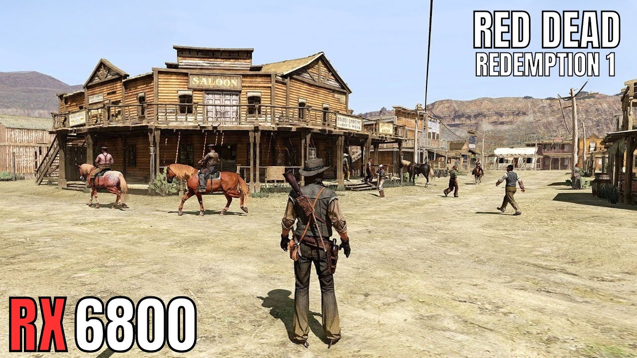RDR1 PC RX 6800 1080p 1440p