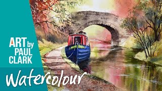 How to Paint an Autumn River Scene in Watercolour