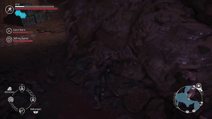 The Technomancer killed enemy think he is a mannequin