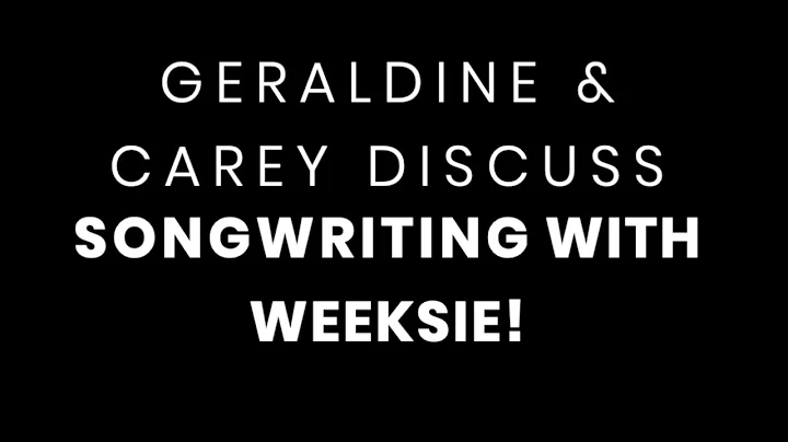 Songwriting Collaborations - Weeksie!