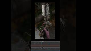 Sawed off shotgun  #artstation #3d #games #3dart  #3danimation #3dartist  #new  #realistic #render