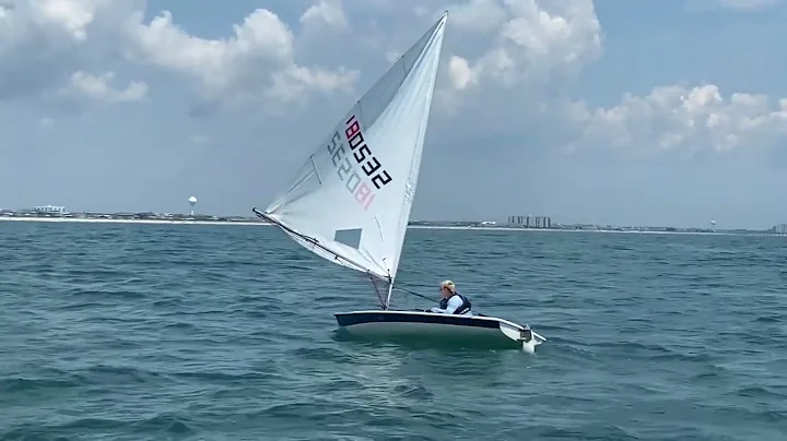 ILCA Laser Sailing: s-turns downwind