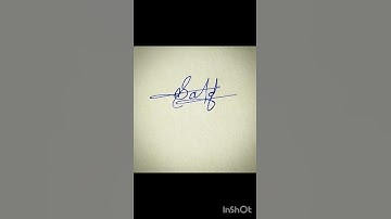 Saad name ka signature #signature #shorts #viralvideos