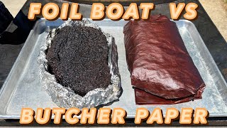 Which Brisket Wrapping Method Is Better  Butcher Paper Or Foil Boat?