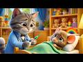 Aaj Mangalwar Hai Chuhe ko Bukhar Hai 🐭 | Hindi Rhyme for Kids चूहे को बुखार है | Kallu Rhymes World