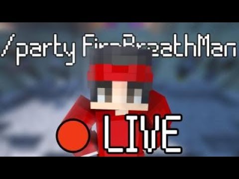 Hypixel Party (/P Join FireBreathMan) Minecraft Memer - Thank you guys so much for the support! 
Leave a comment of what you would want to see on this channel!

Server That I Play on 
- Na.hypixel.net
-Munchymc.com

