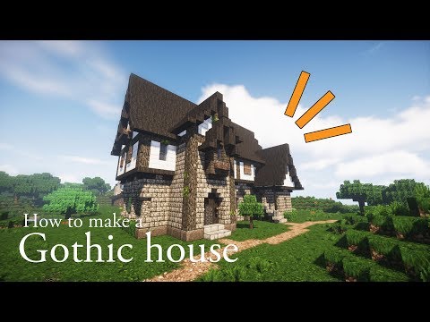 マインクラフト建築 簡単な洋風の家の作り方 設計図 Youtube