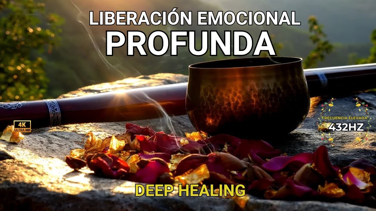 432Hz LIBERACIÓN EMOCIONAL PROFUNDA | Deep Healing & Stress Relief 4K