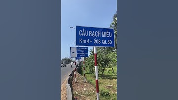 CẦU RẠCH MIỄU NỐI LIỀN 2 TỈNH TIỀN GIANG VÀ BẾN TRE. 367 #shorts