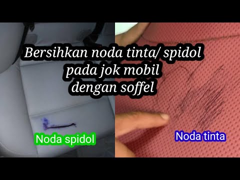 Video: Cara Menghilangkan Noda Tinta dari Bahan Pelapis Kereta