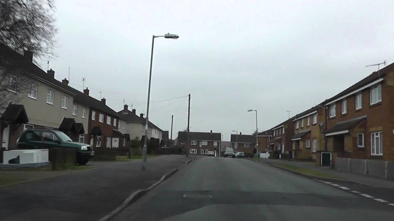 Driving Along Tudor Way, Drake Avenue, Oldbury Road & Henwick Road