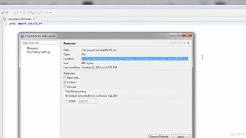 How to use SAS - Import SPSS