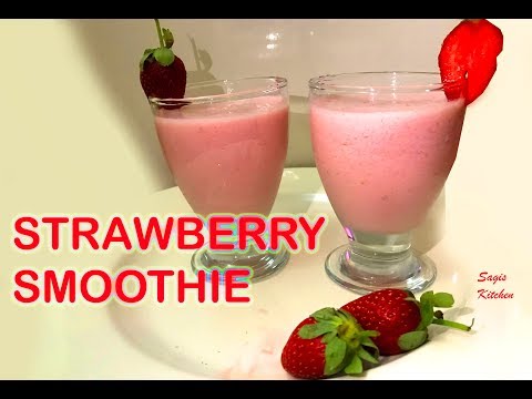 strawberry-smoothie-|-strawberry-smoothie-recipe-|-4-ingredients-recipe