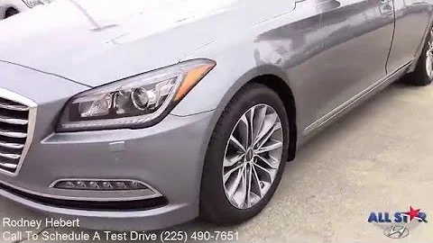 All Star Hyundai - Key Features on the 2016 Hyundai Genesis 3.8