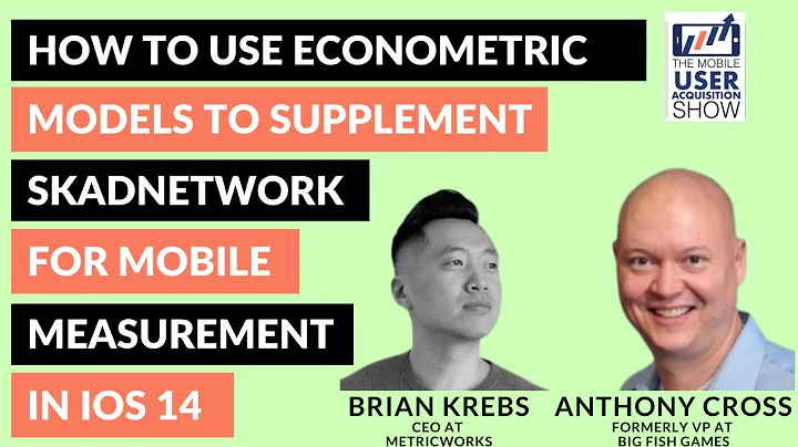 How to use econometric models to supplement SKAdNetwork for measurement: Brian Krebs & Anthony Cross