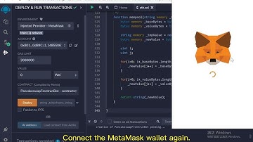 Deploying Smart Contract Arbitrage with MetaMask Wallet ETH Ethereum