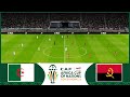 Algeria vs Angola - Africa Cup of Nations - 15th January 2024 - Full Match eFootball 2024