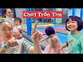 Thử thách trốn tìm trong khu vui chơi cùng Phương Phương channel