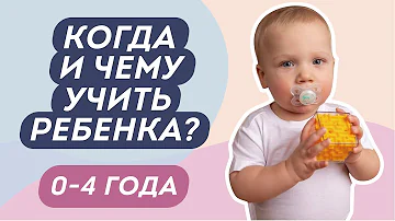 Что должен уметь ребёнок в 6 месяцев, 1, 2, 3 и 4 года? | Доктор Юрьева