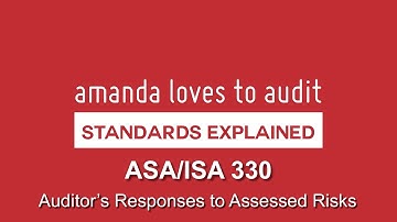 What should auditors do once they IDENTIFY RISKS? ASA/ISA330 Explained