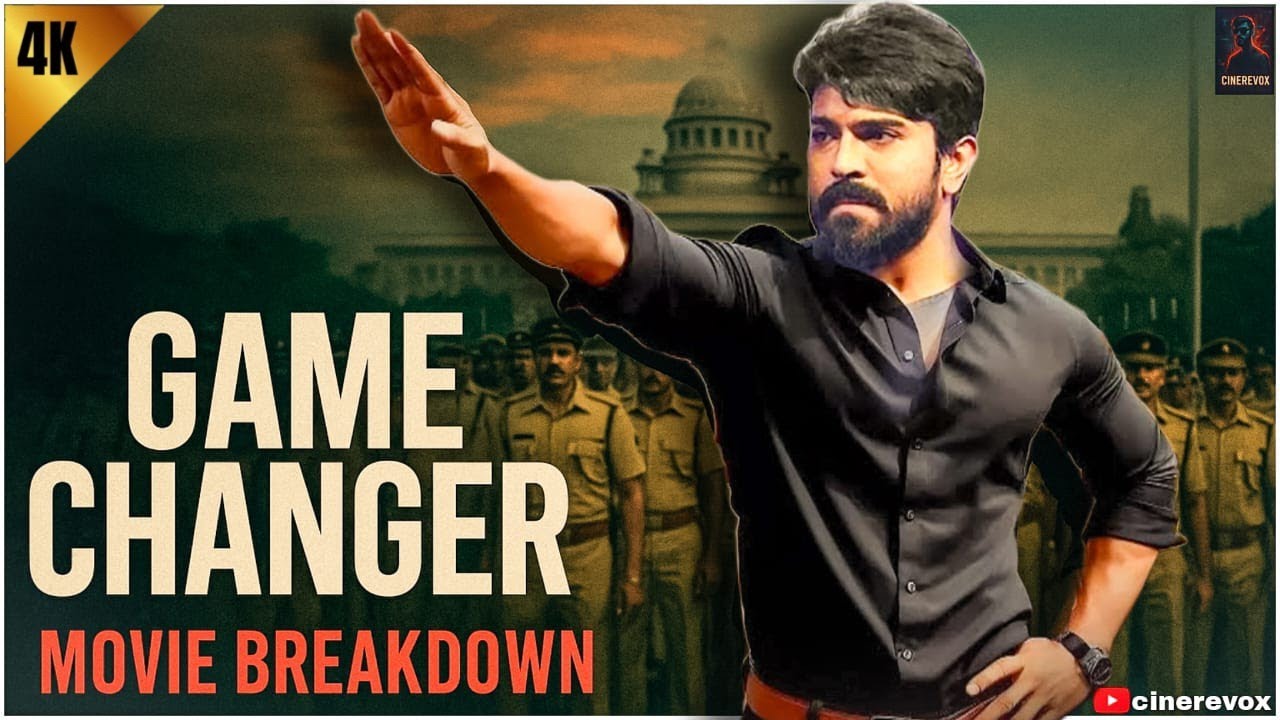 🔥Game Changer Movie Breakdown | Ram Charan Shankar Political Drama Explained | Game Changer Story 😱