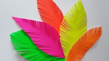 How to make Paper Feathers