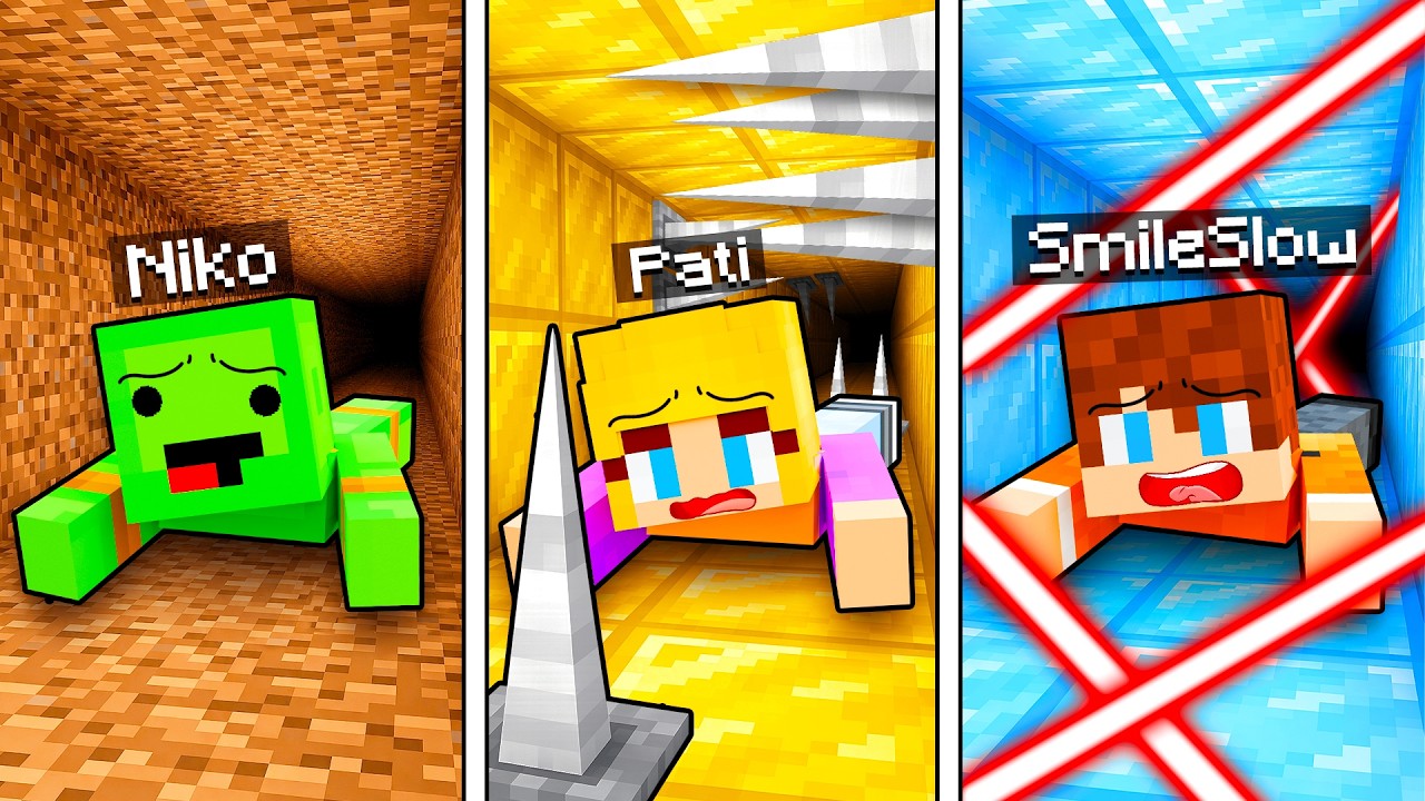 UCIEKAMY Z WIĘZIENIA BIEDNEGO vs BOGATEGO w Minecraft!