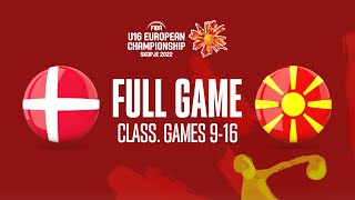 Denmark v North Macedonia | Full Basketball Game