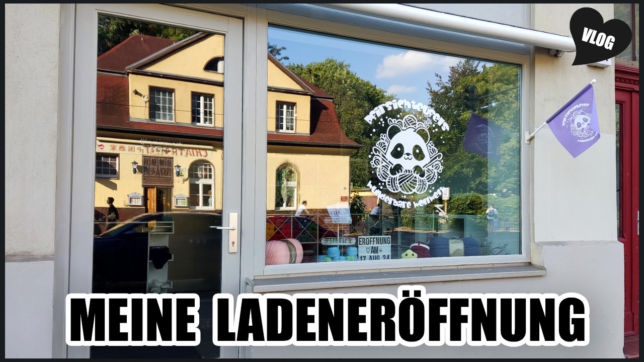 Ladeneröffnung - Pfirsichteufels wunderbare Wollwelt