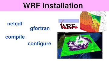WRF model installation